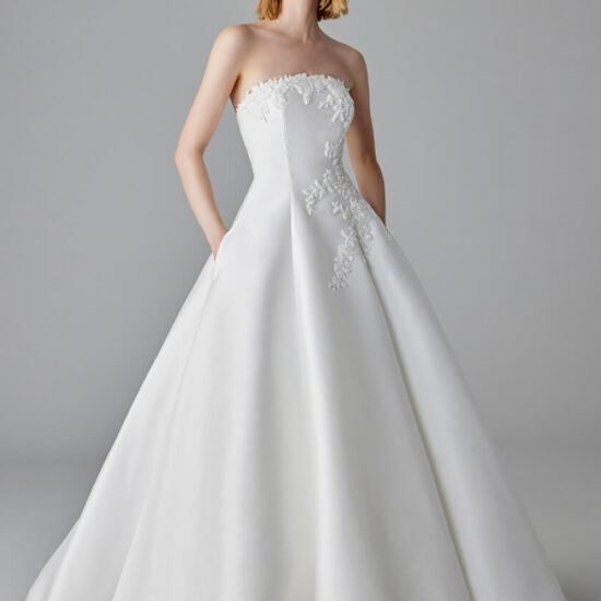 Strapless Bridal Gown