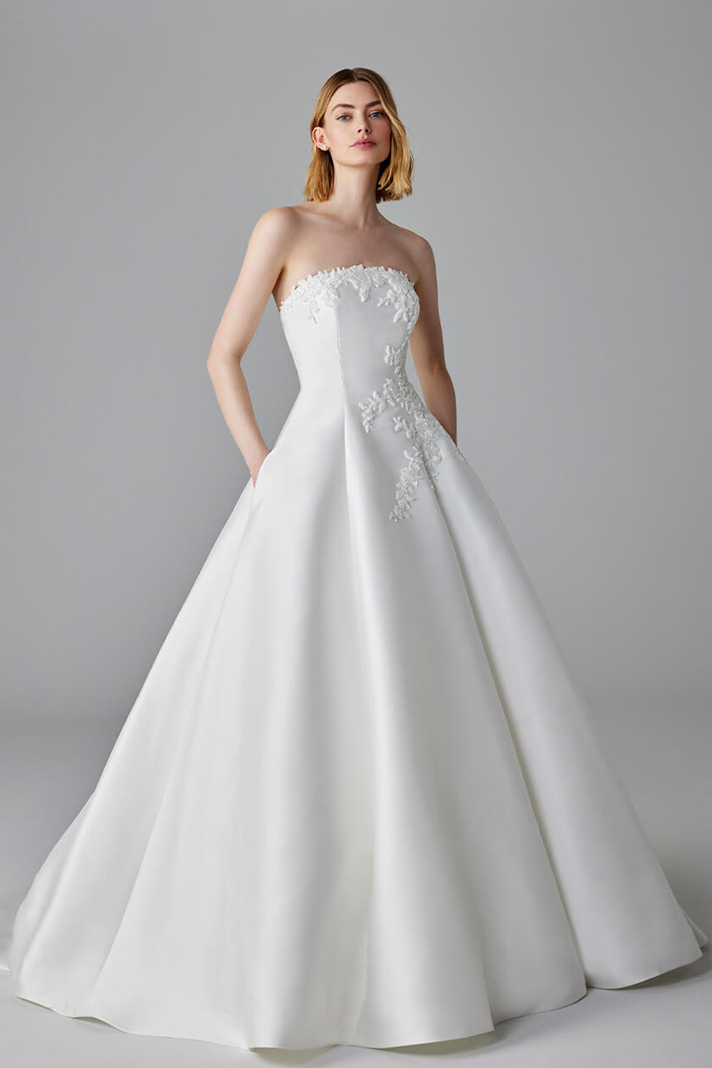 Strapless Bridal Gown