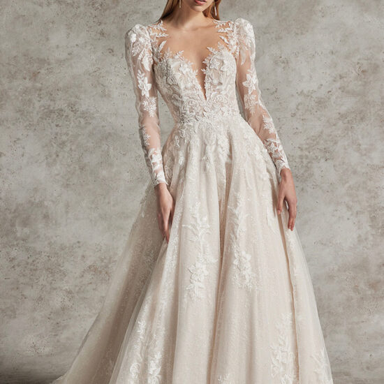 Lace Wedding Dress with Sleeves