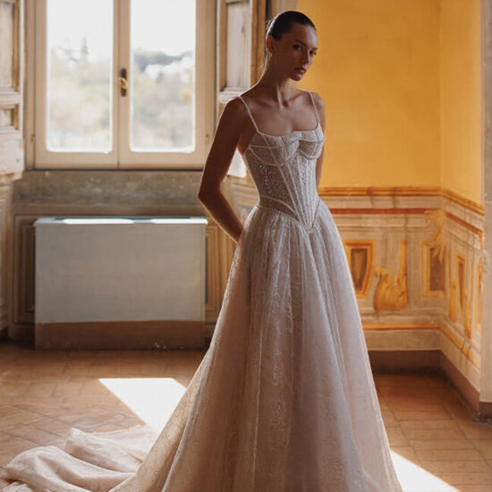 Lace Corset Bridal Dress